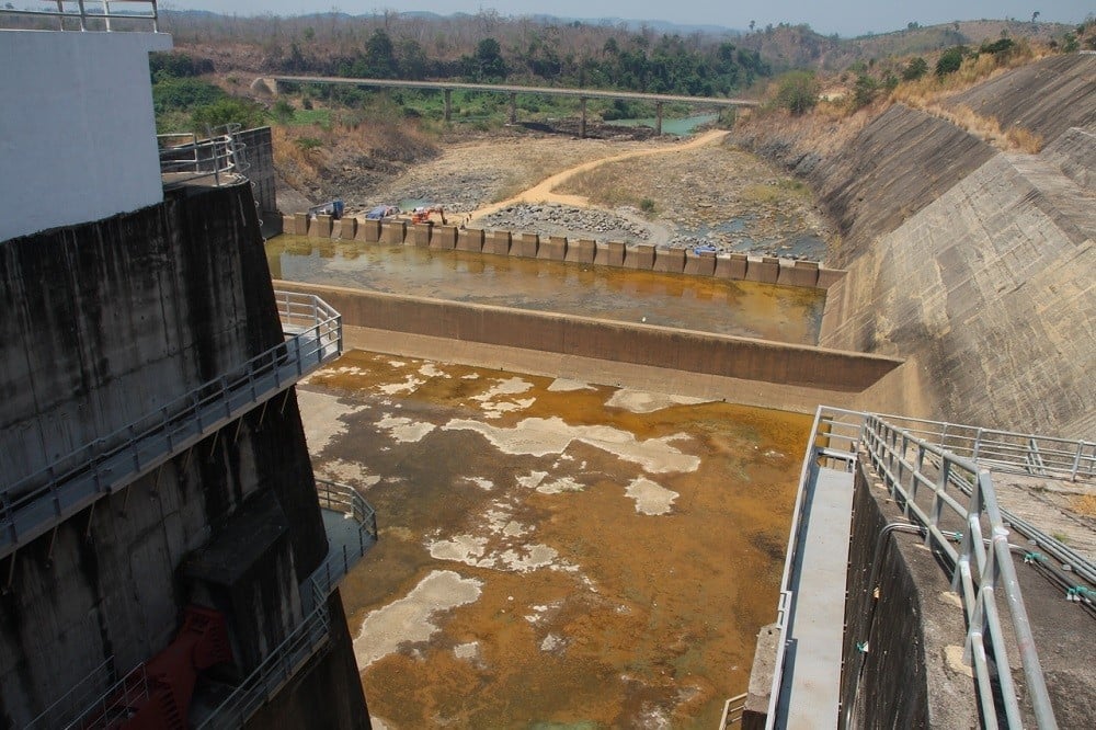 The Buon Kuop dam in Dak Lak province (Photo: Thien Y)