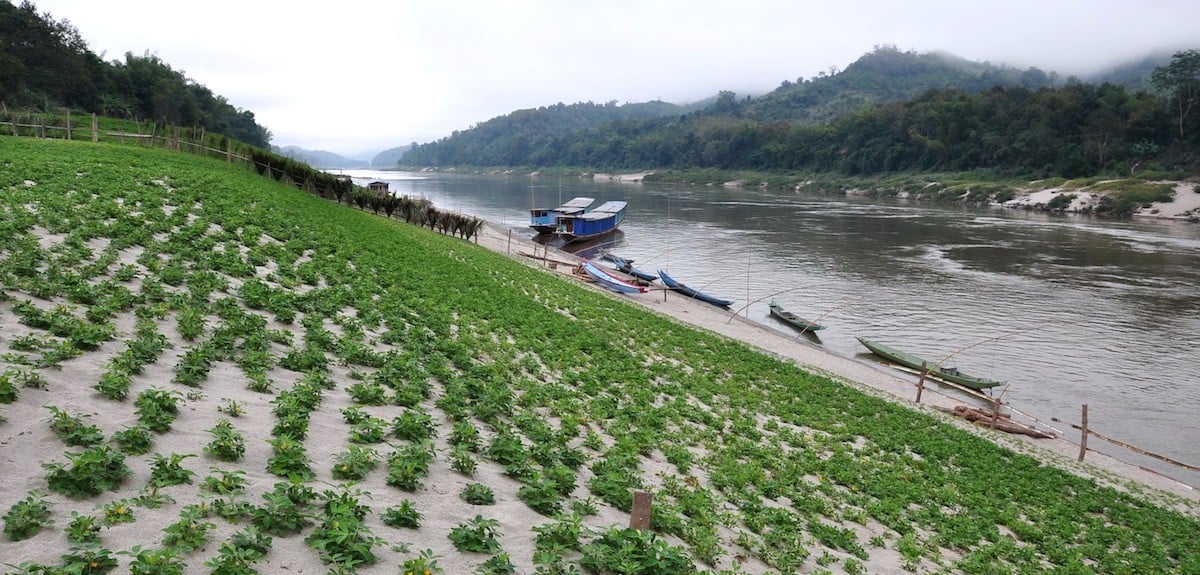 Pak Beng Dam site