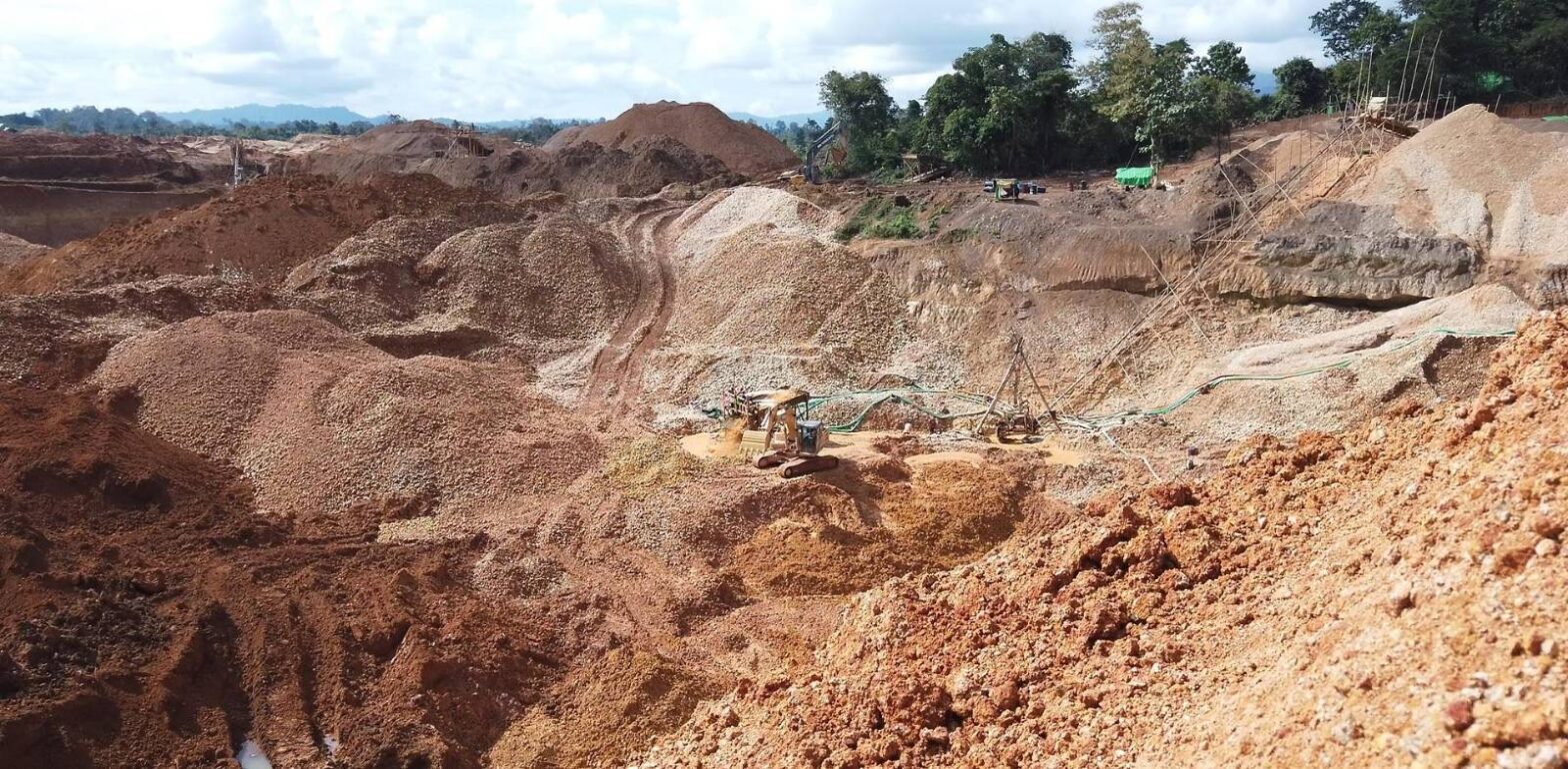 gold mining Kachin