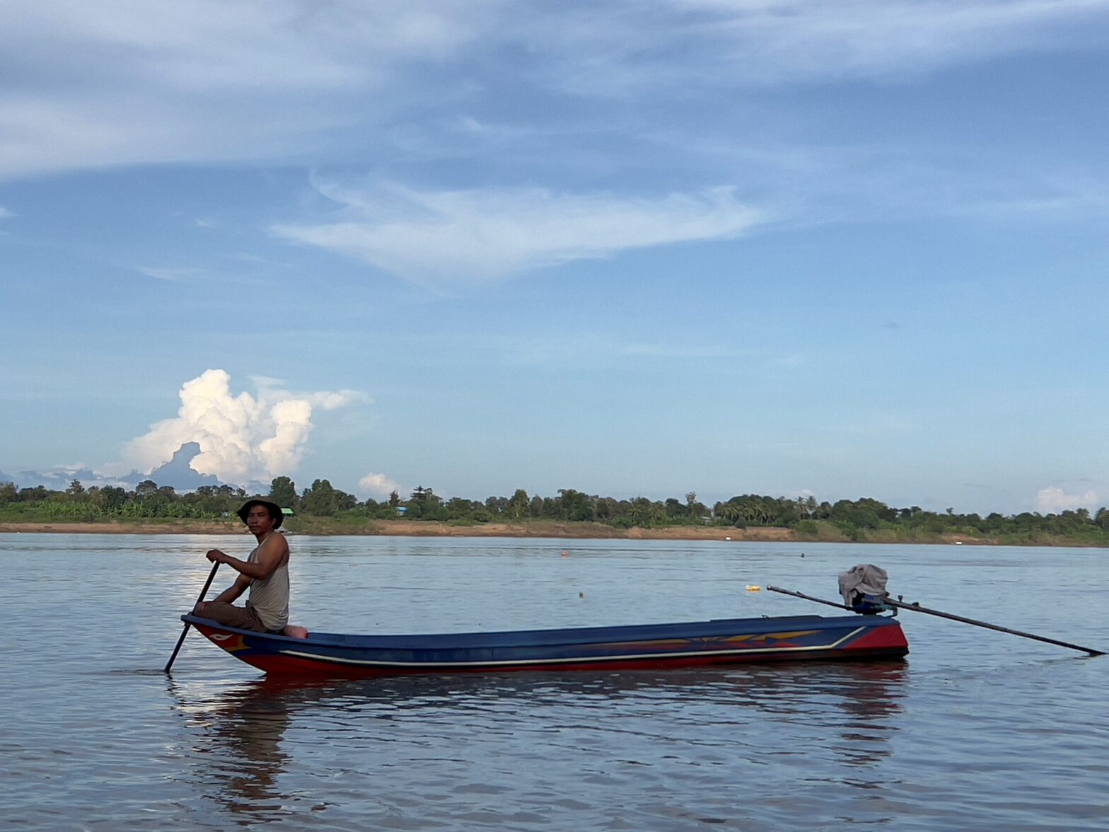 Cambodia fisherman