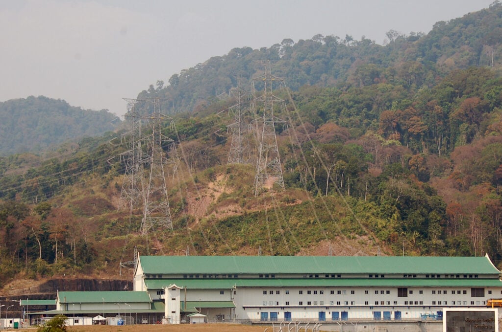 Laos power transmission 