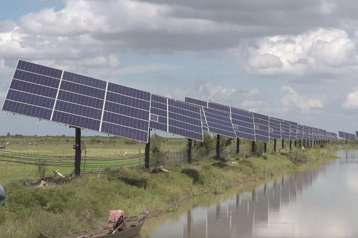 solar farm cambodia