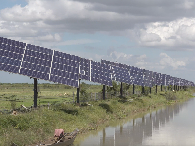 solar farm cambodia