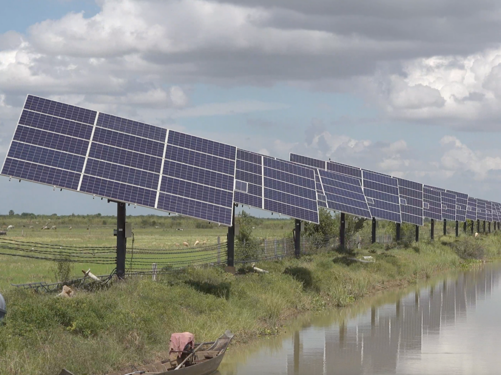 solar farm cambodia