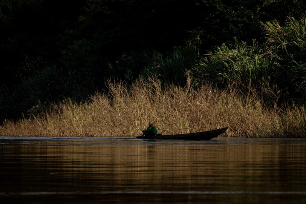 fisherman Mekong River