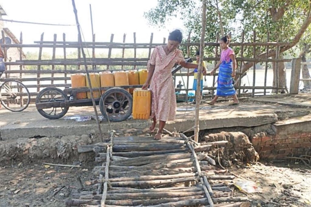 Myanmar water shortage