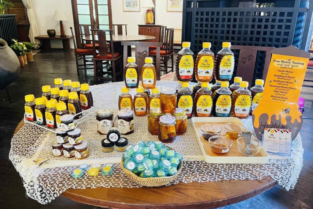 Myanmar honey