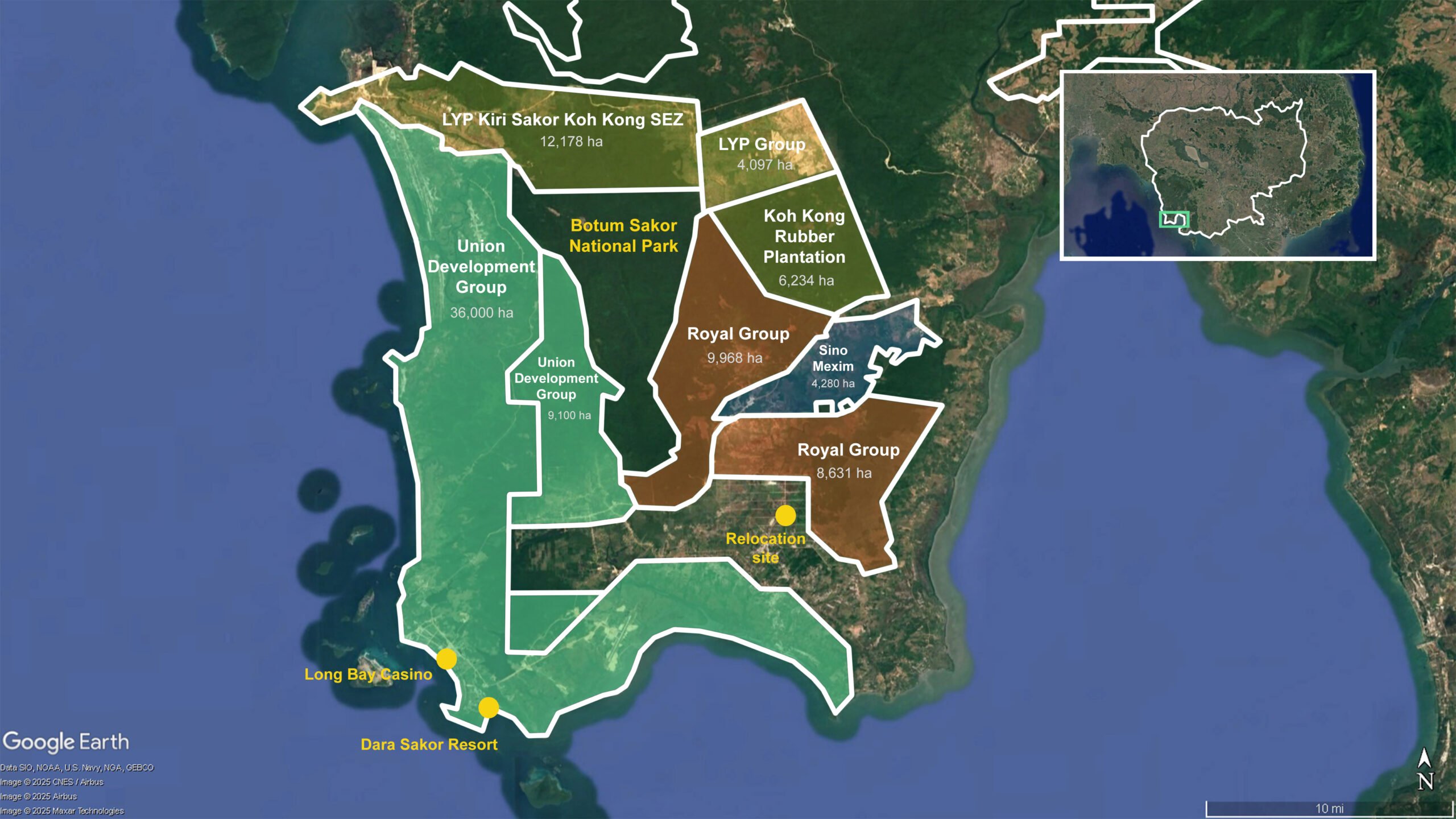 cambodia land concession